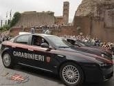 L'intervento dei Carabinieri